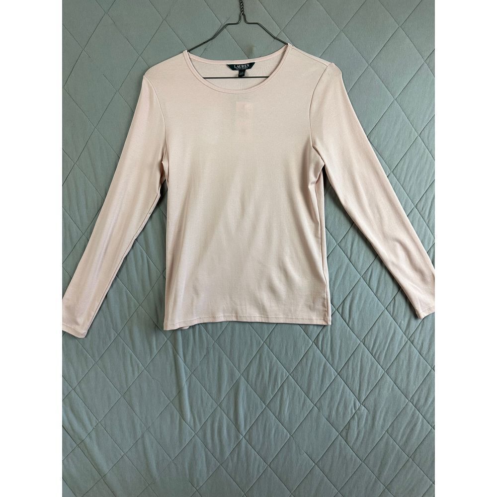 Lauren Ralph Lauren T Shirt Women's Large‎ Long Sleeve